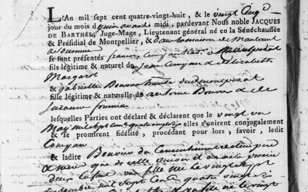 Mes recherches des ancêtres protestants