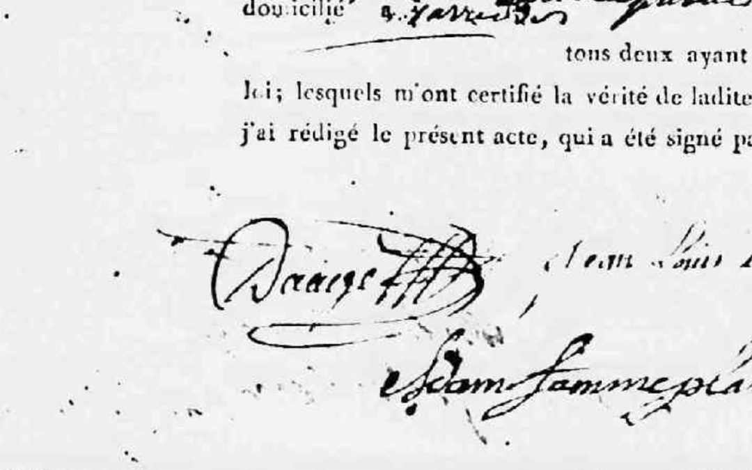 Antoine Daage, instituteur en Seine-et-Marne
