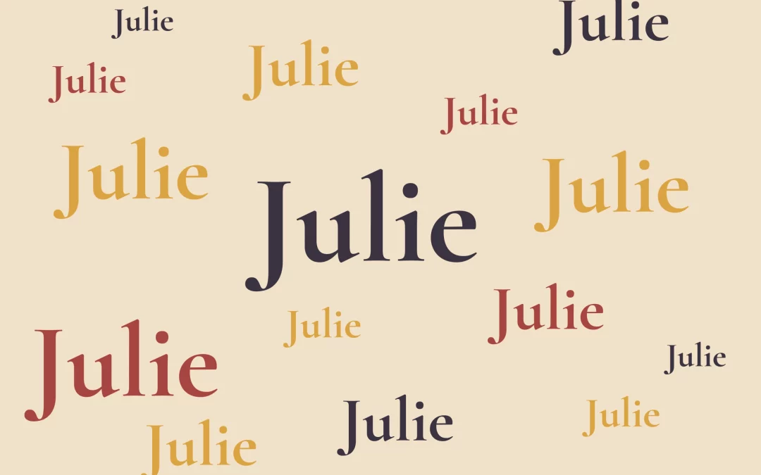 Les Julie de mon arbre