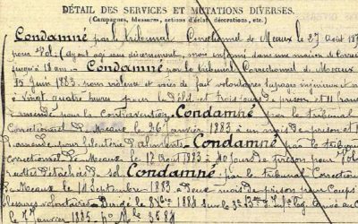 Gustave Louis TARISIEN, une vie mouvementée face à la justice – Partie 1
